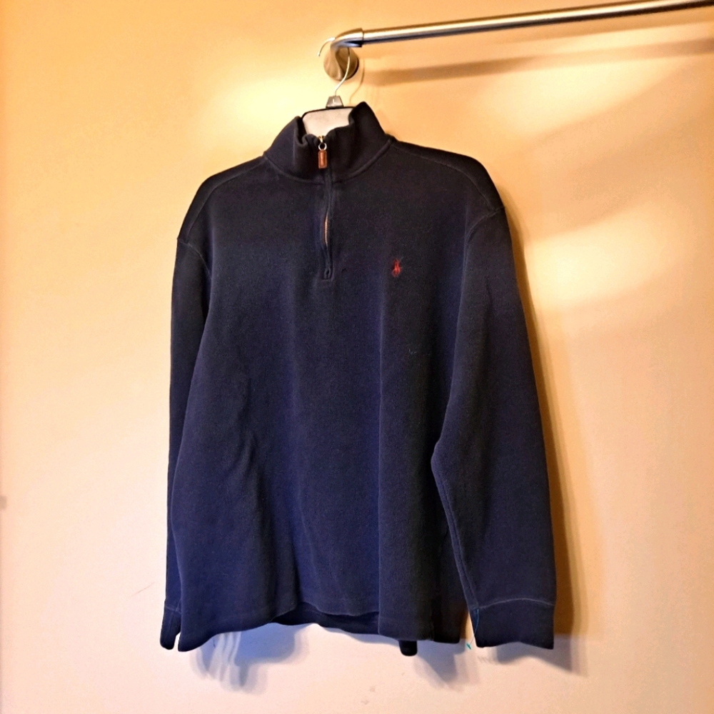🏷VTG RALPH LAUREN 🐎 1/4 ZIP UP SIZE XL